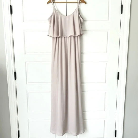 Show Me Your MuMu | Dresses | Show Me Your Mumu Formal Maxi Dress Medium Beige  Bridesmaid Elegant Classic Gala | Poshmark